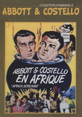 Couverture ABBOTT & COSTELLO EN AFRIQUE de Charles BARTON