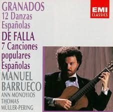 Couverture CANCIONES POPULARES ESPANOLAS (+ GRANADOS: DANZAS ESPANOLAS) de Manuel de FALLA