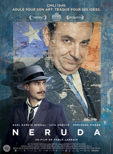 Couverture NERUDA de Pablo LARRAÍN