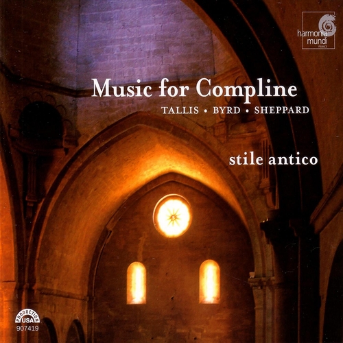 Couverture MUSIC FOR COMPLINE (TALLIS, BYRD, SHEPPARD)