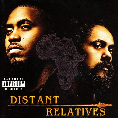 Couverture DISTANT RELATIVES de NAS & DAMIAN MARLEY