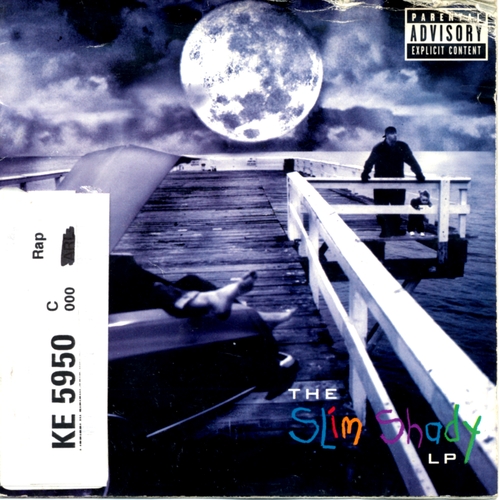 Couverture THE SLIM SHADY LP de EMINEM