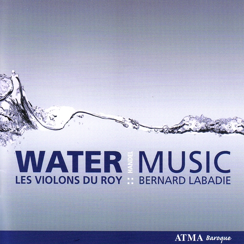 Couverture WATER MUSIC /EXTRAITS ORATORIO SALOMON HWV 67 de Georg Friedrich HAENDEL
