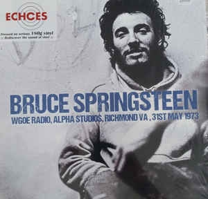 Couverture WGOE RADIO, ALPHA STUDIOS, RICHMOND VA, 31ST MAY 1973 de Bruce SPRINGSTEEN