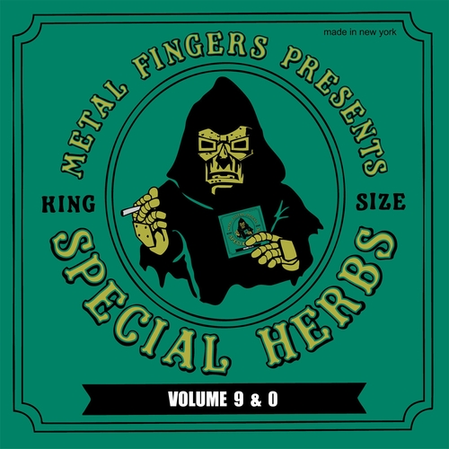 Couverture SPECIAL HERBS VOLUME 9&0 de METAL FINGERS MF DOOM