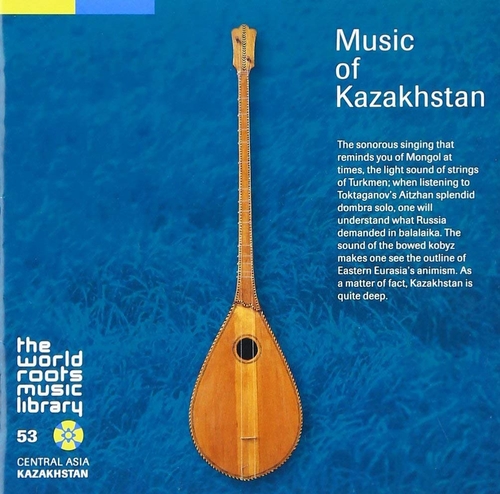 Couverture MUSIC OF KAZAKHSTAN