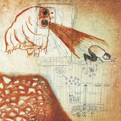 Couverture FUTURE TEENAGE CAVE ARTISTS de DEERHOOF