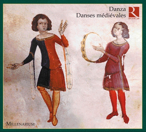 Couverture DANZA, DANSES MÉDIÉVALES