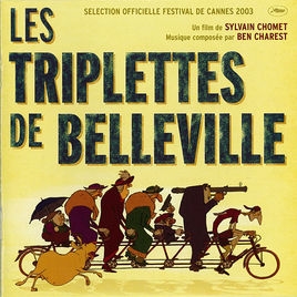 Couverture LES TRIPLETTES DE BELLEVILLE de Benoît CHAREST