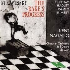 Couverture THE RAKE'S PROGRESS de Igor STRAVINSKY