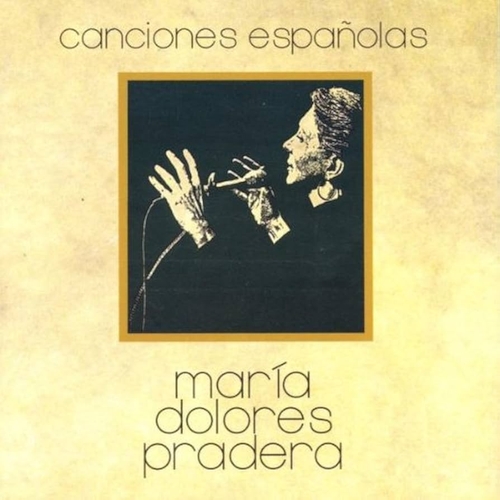 Couverture CANCIONES ESPAÑOLAS de Maria Dolores PRADERA