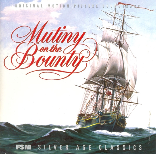 Couverture MUTINY ON THE BOUNTY de Bronislau KAPER