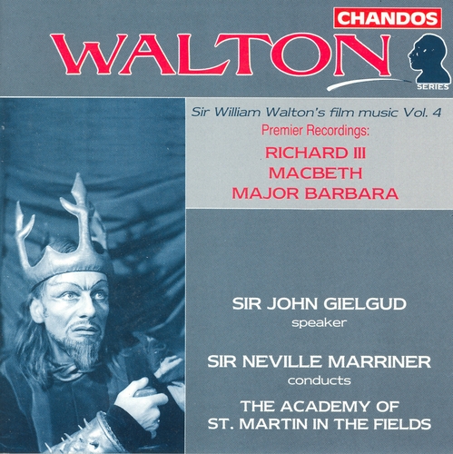 Couverture SIR WILLIAM WLATON'S FILM MUSIC, VOL.4 de Sir William WALTON