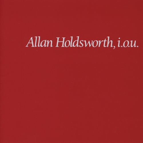 Couverture I.O.U. de Allan HOLDSWORTH