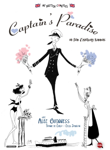 Couverture THE CAPTAIN'S PARADISE de Anthony KIMMINS