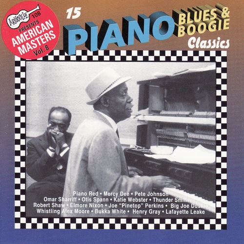 Couverture 15 PIANO BLUES & BOOGIE CLASSICS