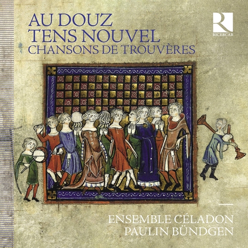 Couverture AU DOUZ TENS NOUVEL - CHANSONS DE TROUVÈRES