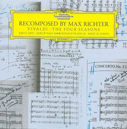 Couverture RECOMPOSED VIVALDI THE FOUR SEASONS de Max RICHTER