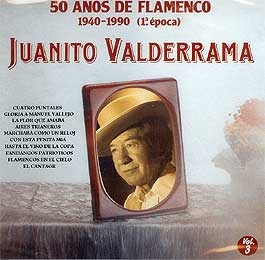 Couverture 50 AÑOS DE FLAMENCO 1940-1990 (1A EPOCA): J. VALDERRAMA de Juanito VALDERRAMA