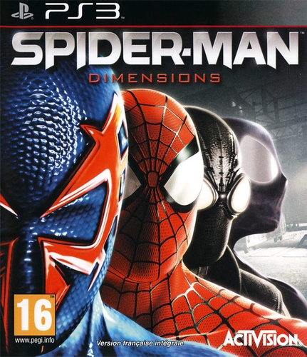 Couverture SPIDERMAN SHATTERED DIMENSIONS - PS3