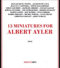 Couverture 13 MINIATURES FOR ALBERT AYLER