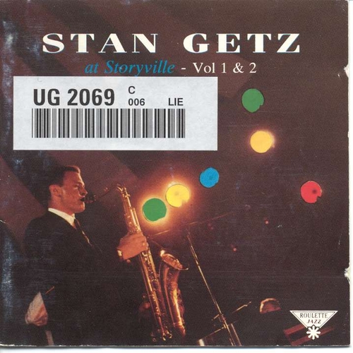 Couverture AT STORYVILLE, VOLS.1 & 2 de Stan GETZ