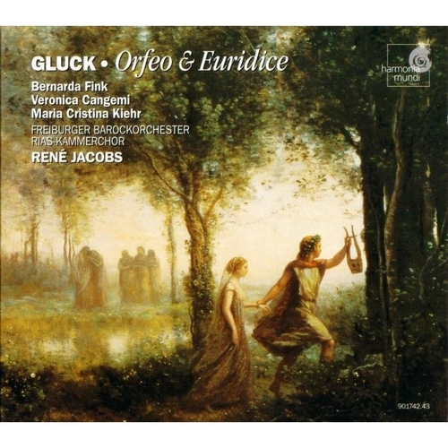 Couverture ORFEO ED EURIDICE de Christoph Ritter von GLUCK