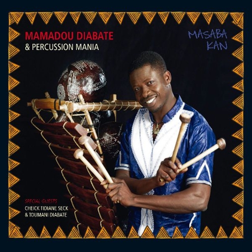 Couverture MASABA KAN de Mamadou DIABATE & PERCUSSION MANIA