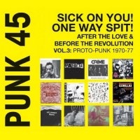 Couverture PUNK 45, VOL.3 : PROTO-PUNK 1969-1976