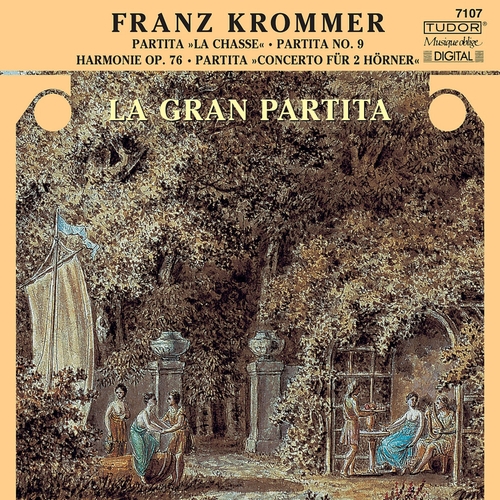 Couverture PARTITA "LA CHASSE" / PARTITA N°9 / CONCERTO POUR 2 CORS de Franz KRAMAR-KROMMER