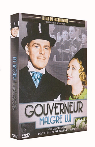 Couverture GOUVERNEUR MALGRÉ LUI de Preston STURGES
