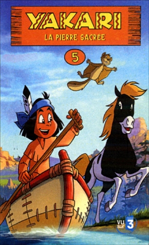 Couverture YAKARI - 5: LA PIERRE SACRÉE de Xavier GIACOMETTI