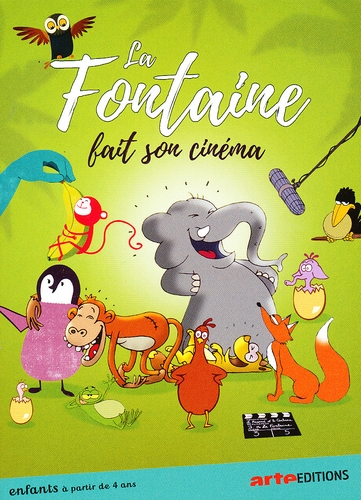 Couverture LA FONTAINE FAIT SON CINÉMA de Pascale HECQUET