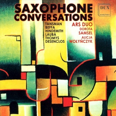 Couverture SAXOPHONE CONVERSATIONS (TANSMAN, HINDEMITH, DESENCLOS, ...)