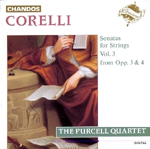 Couverture SONATES POUR CORDES OP.3 ET OP.4 de Arcangelo CORELLI