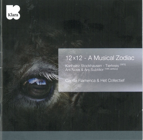 Couverture 12 X 12 - A MUSICAL ZODIAC (+ ARS NOVA & ARS SUBTILIOR) de Karlheinz STOCKHAUSEN
