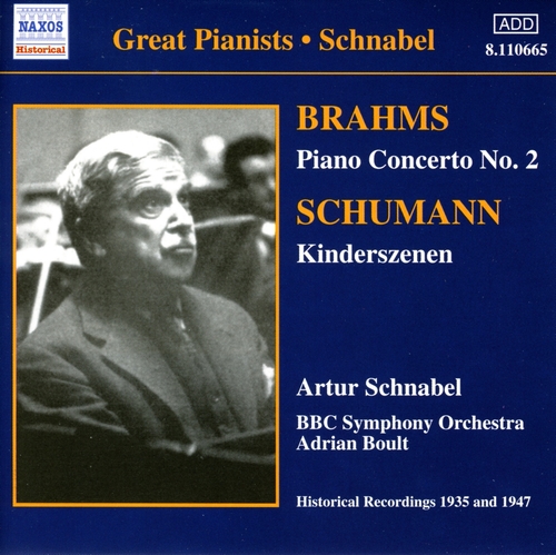Couverture CONCERTO PIANO 2 (+ SCHUMANN) de Johannes BRAHMS