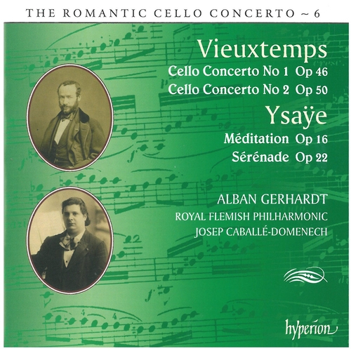 Couverture ROMANTIC CELLO CONCERTO VOL.6: VIEUXTEMPS de Henri VIEUXTEMPS