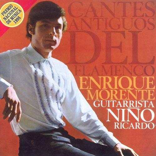 Couverture CANTES ANTIGUOS DEL FLAMENCO de Enrique MORENTE