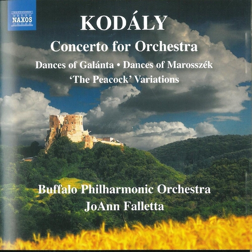 Couverture CONCERTO ORCHESTRE de Zoltán KODÁLY