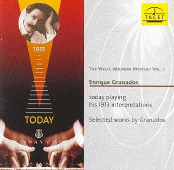 Couverture WELTE-MIGNON MYSTERY VOL.1: ENRIQUE GRANADOS