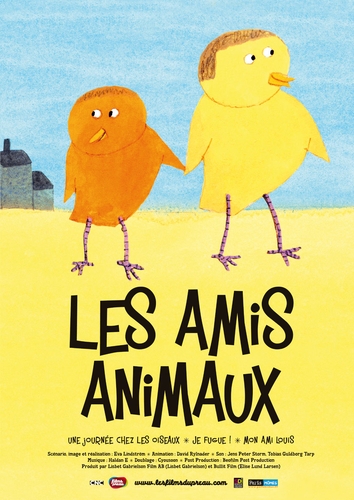 Couverture LES AMIS ANIMAUX de Eva LINDSTRÖM