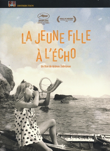 Couverture LA JEUNE FILLE À L'ÉCHO de Arunas ZEBRIUNAS