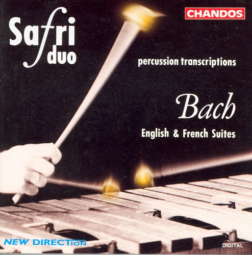 Couverture SAFRI DUO - TRANSCR.PERCUSSIONS: J.S. BACH