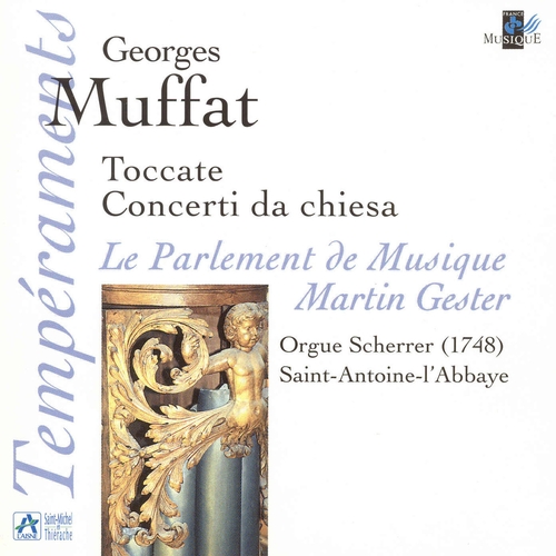 Couverture TOCCATE & CONCERTI DA CHIESA de Georg MUFFAT