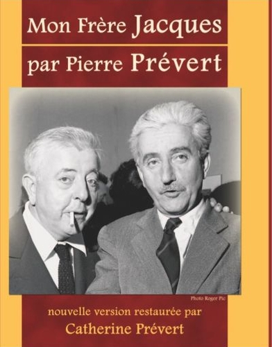 Couverture MON FRÈRE JACQUES par PIERRE PRÉVERT