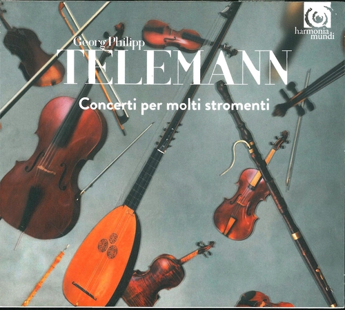 Couverture CONCERTI PER MOLTI STROMENTI de Georg Philipp TELEMANN