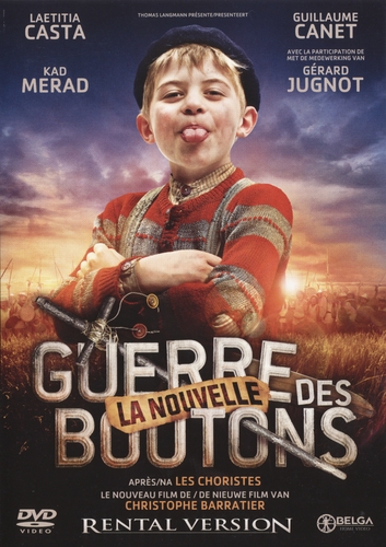 Couverture LA NOUVELLE GUERRE DES BOUTONS de Christophe BARRATIER