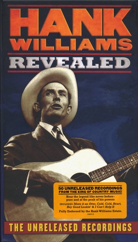 Couverture HANK WILLIAMS REVEALED. THE UNRELEASED RECORDINGS de Hank WILLIAMS