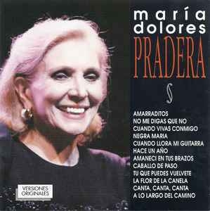 Couverture MARIA DOLORES PRADERA: VERSIONES ORIGINALES de Maria Dolores PRADERA